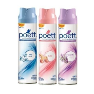 Desodorante ambiental Poett aroma surtido 360grs.